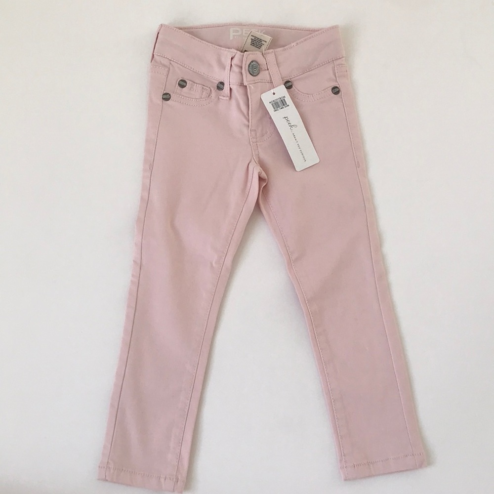Peek Kids Pink Jeans NWT